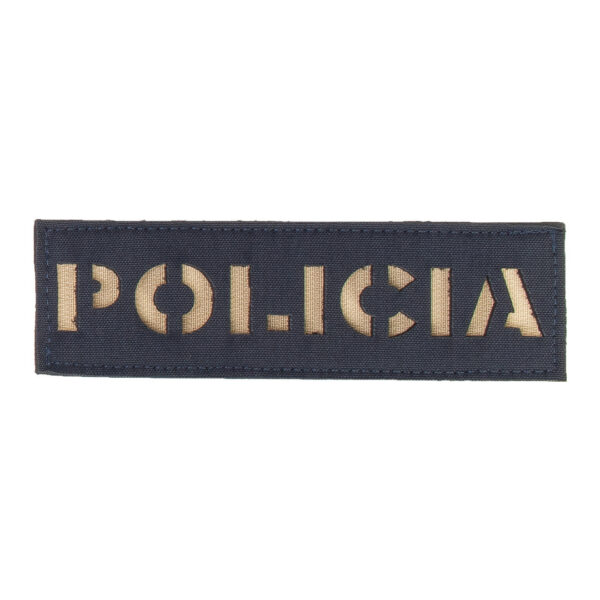Patch Policia Laser Cut