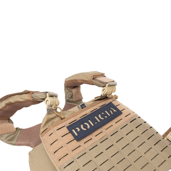 Patch Policia Laser Cut