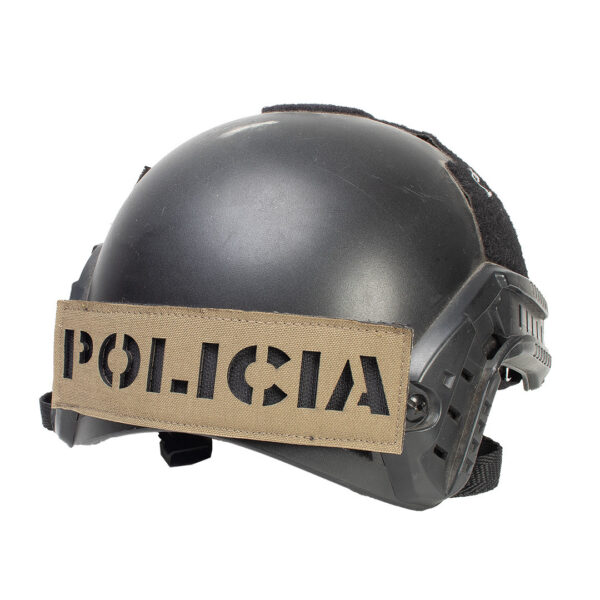 Patch Policia Laser Cut