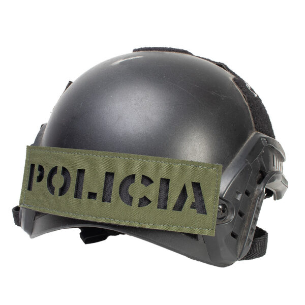 Patch Policia Laser Cut