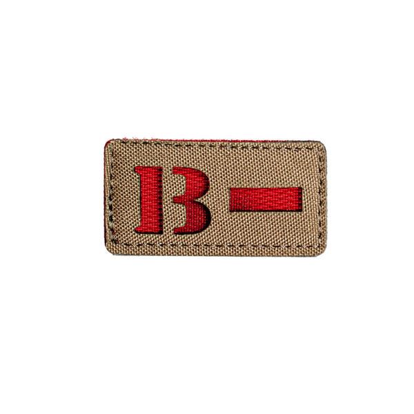 Patch Tipo Sanguíneo B Negativo