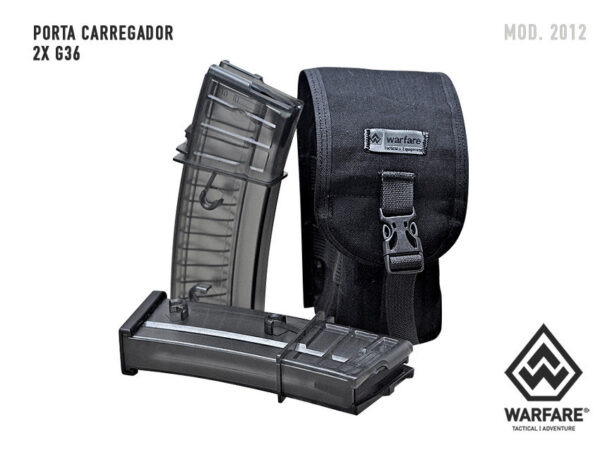 Porta Carregador Modular 2XG36 - Preto
