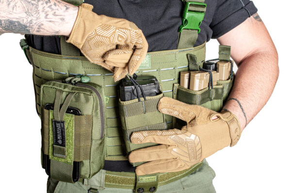 Colete Suspensório Modular Chest Rigs - Verde
