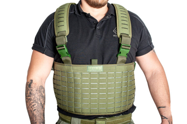 Colete Suspensório Modular Chest Rigs - Verde