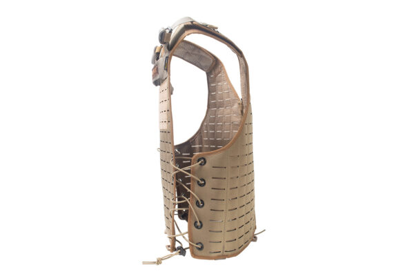 Colete Suspensório Molle Omega Laser Cut - Coyote