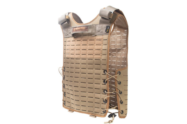 Colete Suspensório Molle Omega Laser Cut - Coyote