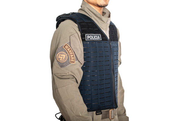 Colete Suspensório Tatico Molle Omega - Azul Dark