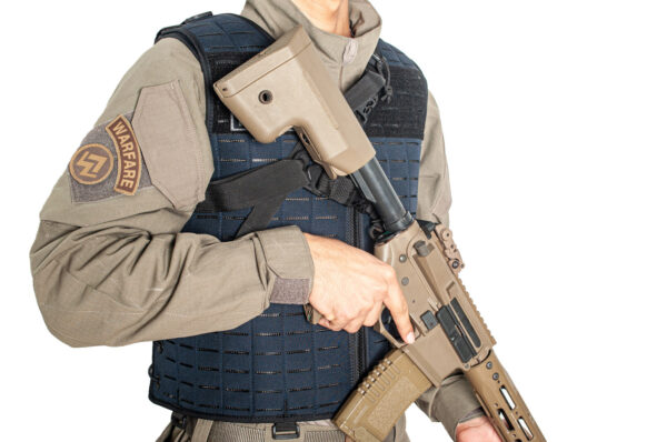 Colete Suspensório Tatico Molle Omega - Azul Dark