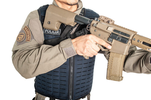 Colete Suspensório Tatico Molle Omega - Azul Dark