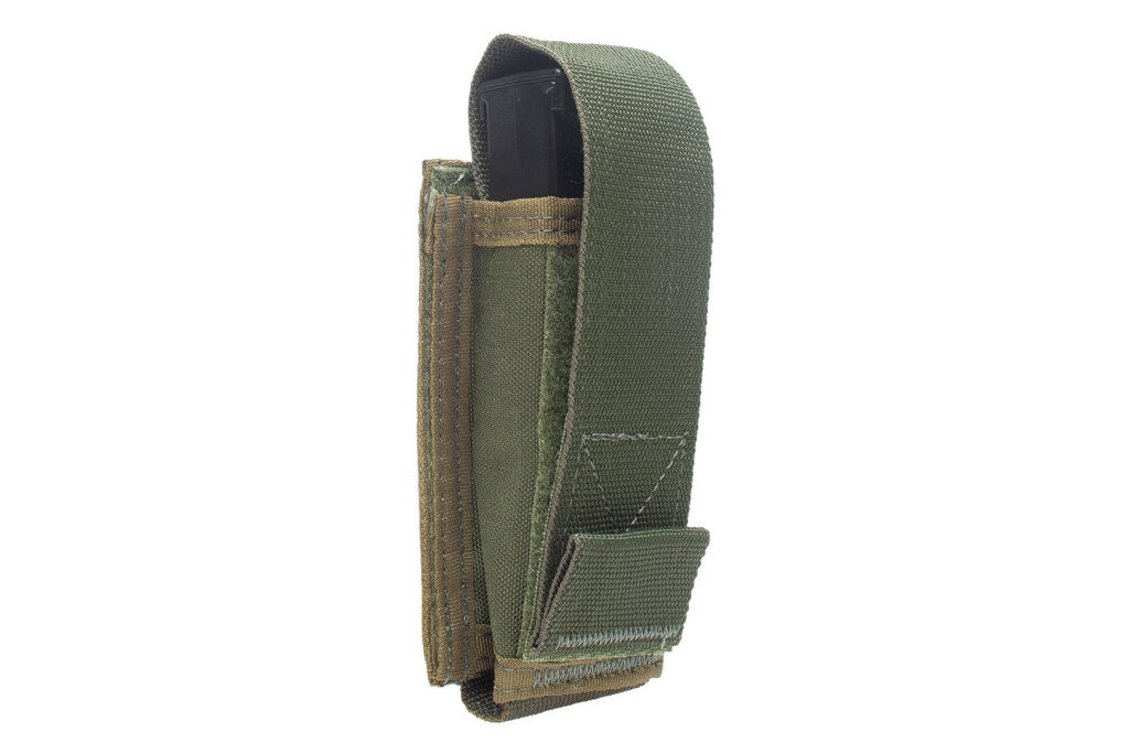 Porta Carregador de Pistola Modular Simples - Verde