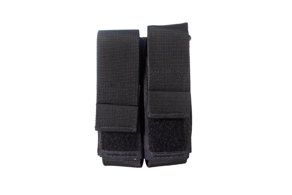 Porta Carregador Modular de Pistola Duplo - Preto