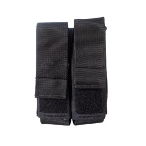 Porta Carregador Modular de Pistola Duplo - Preto