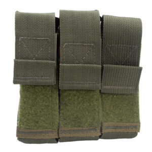 Porta Carregador Modular de Pistola Triplo - Verde