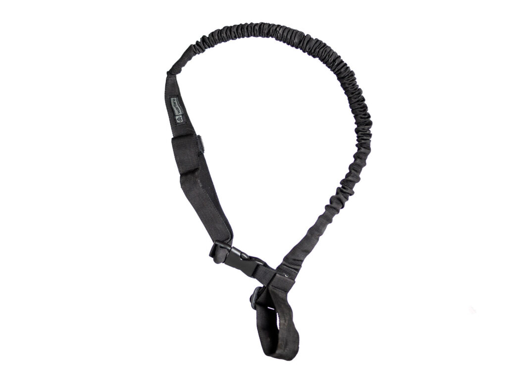 Bandoleira 1 Ponto com Elástico e Passador - Preta