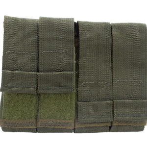 Porta Carregador Modular de Pistola Quadruplo - Verde