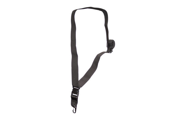 Bandoleira 1 Ponto Mosquetão 40MM- Preta