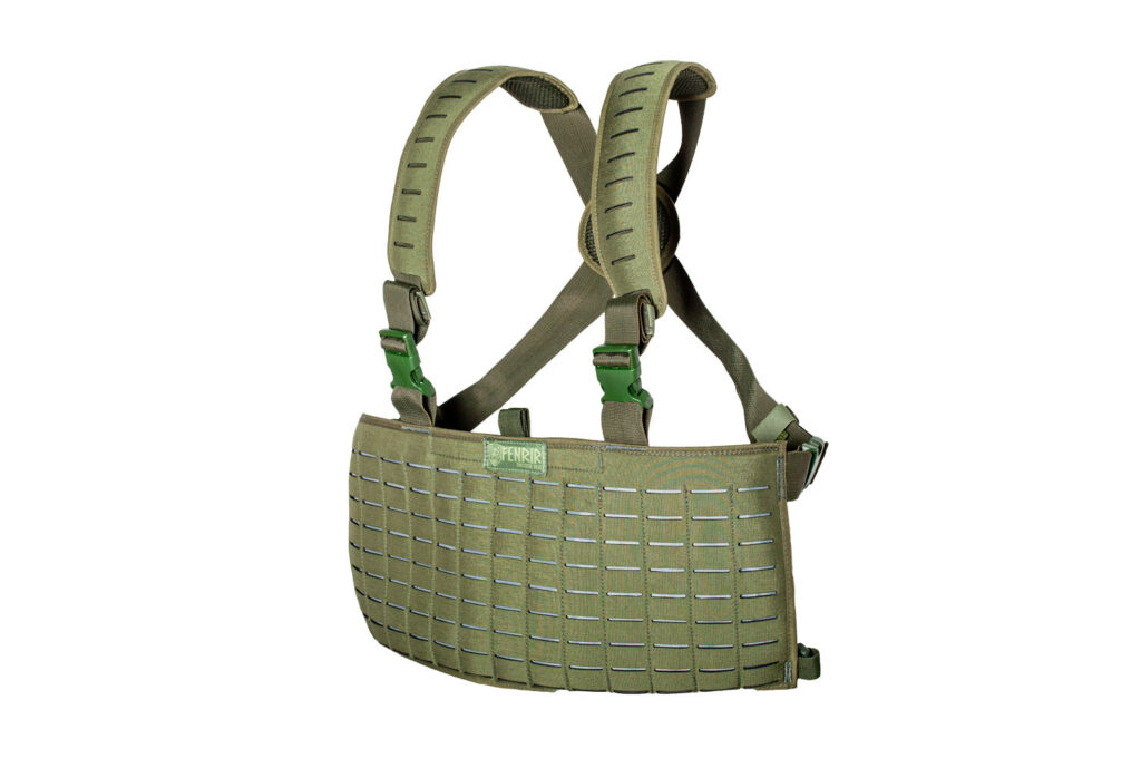 Colete Suspensório Modular Chest Rigs - Verde