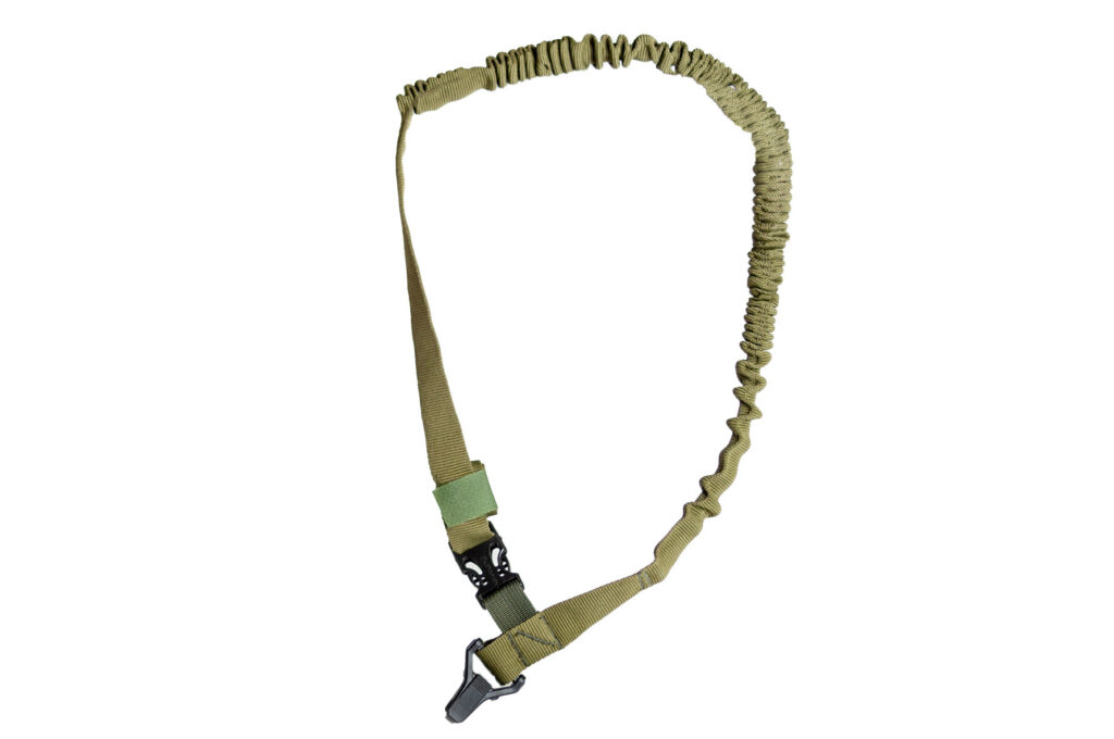 Bandoleira 1 ponto com Elástico e Mosquetão - Verde