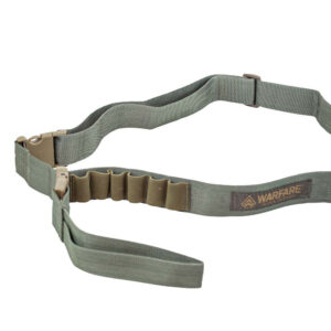 Bandoleira 1 Ponto Mosquetão cal12 - Verde