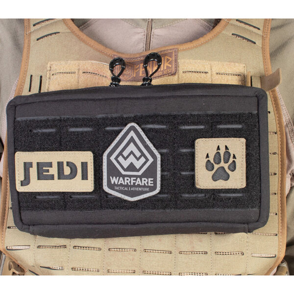 Bolso Modular Horizontal EDC Laser Cut - Preto