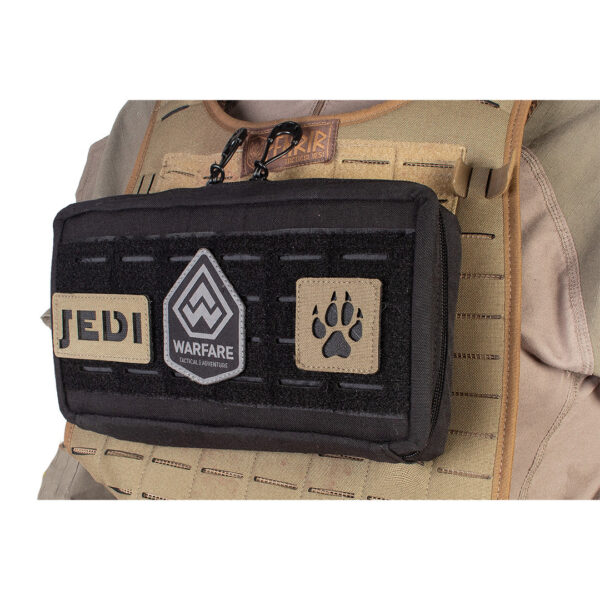 Bolso Modular Horizontal EDC Laser Cut - Preto