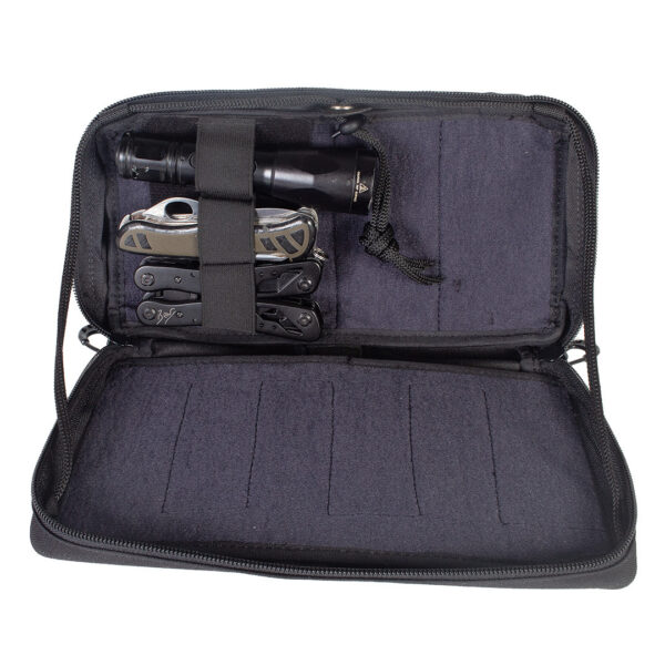 Organizador com Velcro Triplo - EDC - Preto