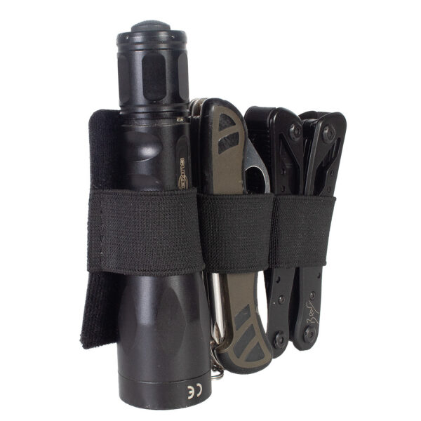 Organizador com Velcro Triplo - EDC - Preto