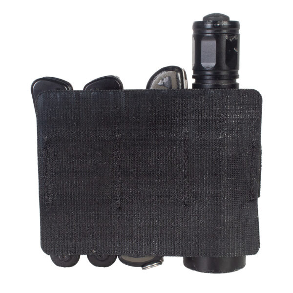 Organizador com Velcro Triplo - EDC - Preto