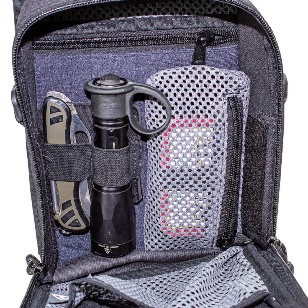 Organizador com Velcro Duplo - EDC - Preto