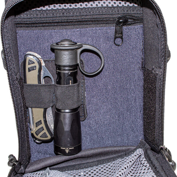 Organizador com Velcro Duplo - EDC - Preto