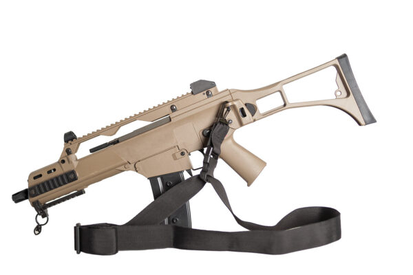 Bandoleira 1 Ponto Mosquetão 40MM- Preta