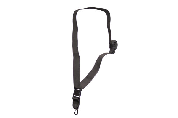 Bandoleira 1 Ponto Mosquetão 40MM- Preta