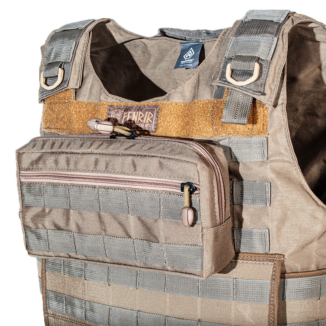 Bolso Modular Horizontal 2 zip - Coyote
