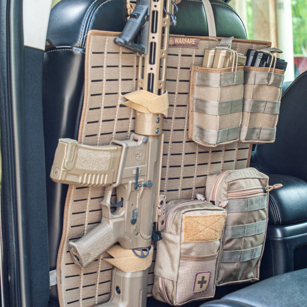Plataforma Molle para Banco de Carro ou VTR - Coyote