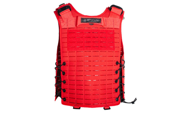 Colete Suspensório Molle Omega Laser Cut - Vermelho