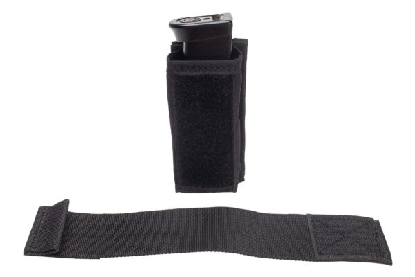 Porta Carregador de Pistola Modular Simples - Preto