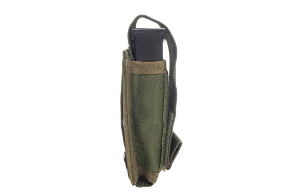 Porta Carregador de Pistola Modular Simples - Verde