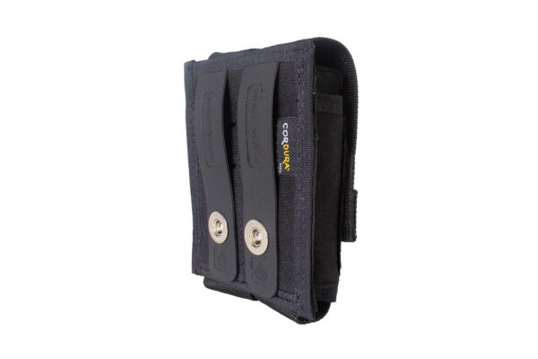 Porta Carregador Modular de Pistola Duplo - Preto