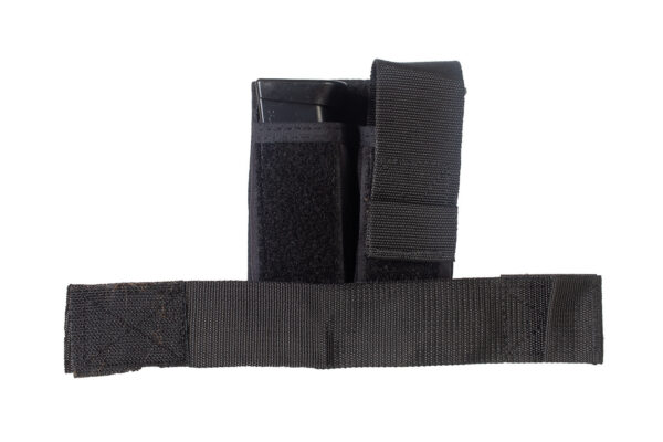 Porta Carregador Modular de Pistola Duplo - Preto