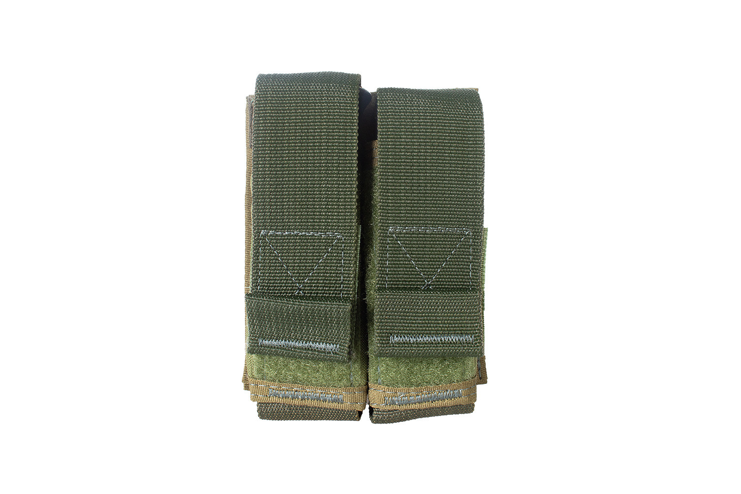 Porta Carregador Modular de Pistola Duplo - Verde