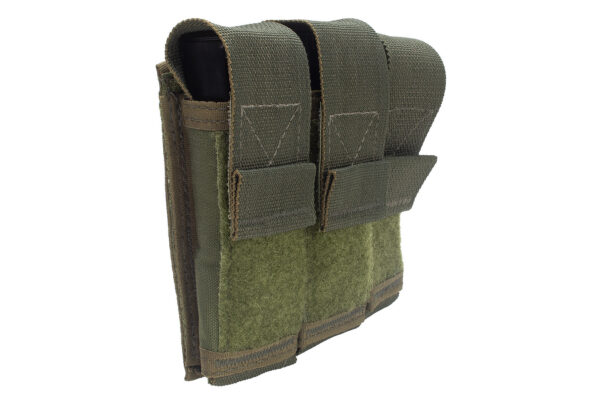 Porta Carregador Modular de Pistola Triplo - Verde