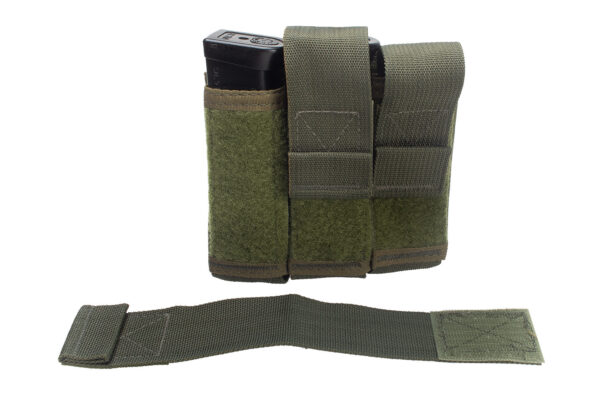 Porta Carregador Modular de Pistola Triplo - Verde