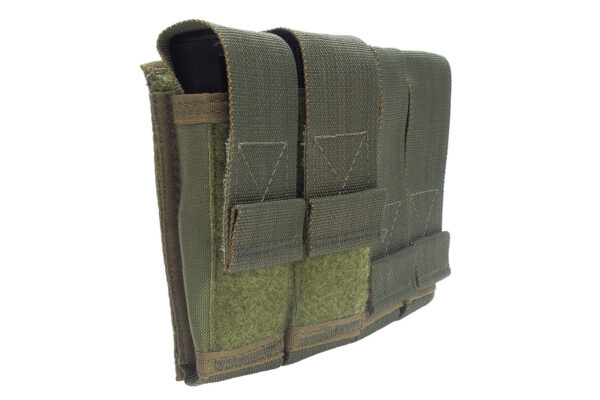 Porta Carregador Modular de Pistola Quadruplo - Verde
