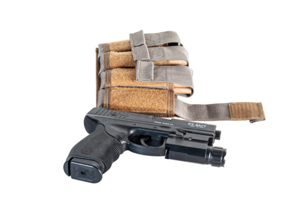 Porta Carregador Modular de Pistola Quadruplo - Coyote