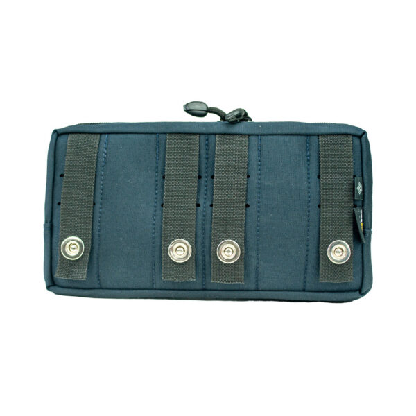 Bolso Modular Horizontal 2 zip Laser Cut - Azul Dark