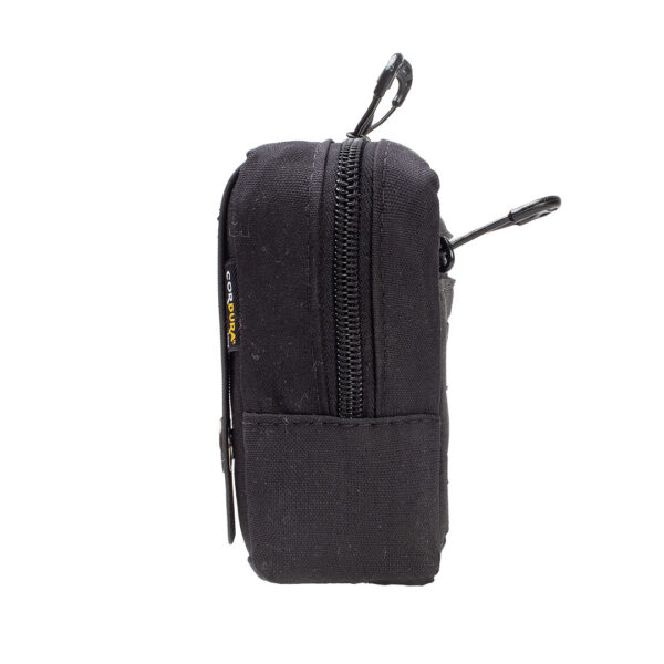 Bolso Modular Horizontal 2 Zip Laser Cut - Preto