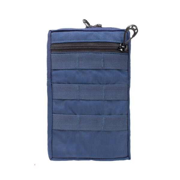 Bolso Modular Vertical 2 zip - Azul Dark