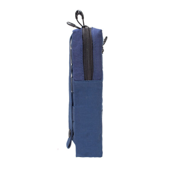 Bolso Modular Vertical 2 zip - Azul Dark