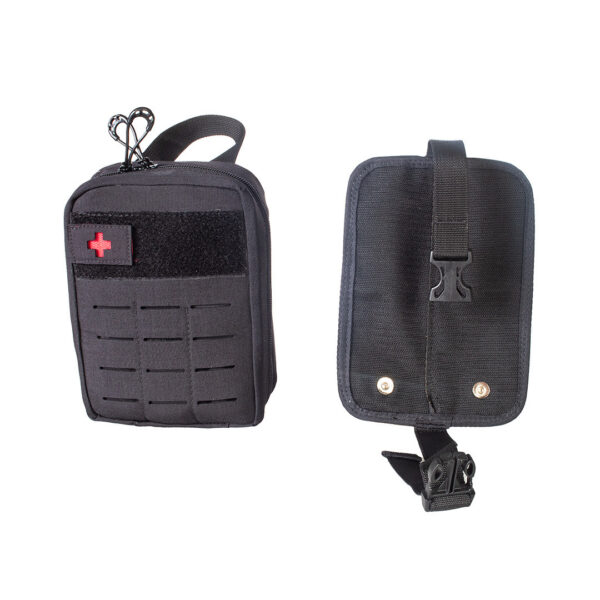 Bolso Modular IFAK Destacável laser Cut - Preto