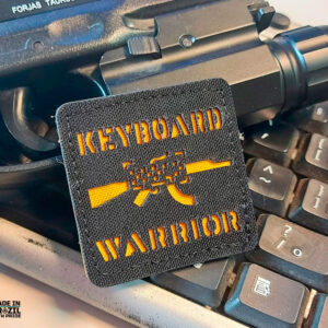 Patch Keyboard Warrior - Preto